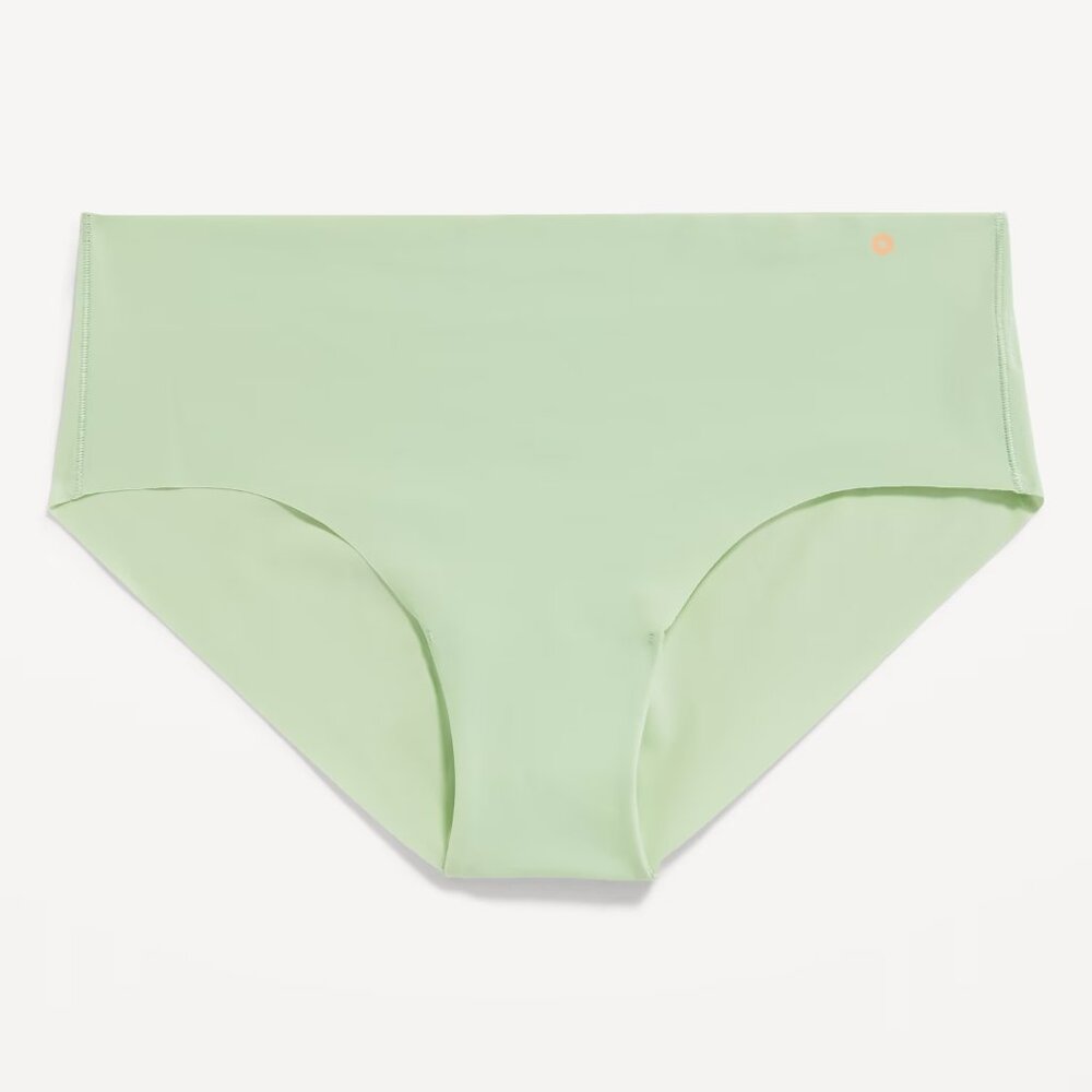NEW NWT Old Navy Women's Low-Rise No-Show Hipster Underwear Mint Mist Size Large
